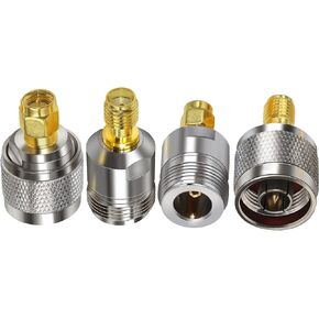 TUOLNK SMA Female to N Male Connector N-Type Male Plug to SMA Female Jack RF Coax Adapter for Wi-Fi Antenna Extension Cable 2pcs in Saudi Arabia