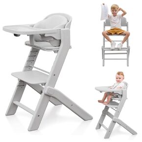 كرسي مرتفع للأطفال قابل للغسل لكامل الجسم مع وسادة ناعمة، قابل للتعديل لمدة 6 أشهر إلى 220 رطل - كراسي عالية متعددة الوظائف وقابلة للتحويل للأطفال الرضع والأطفال الصغار - محمولة وسهلة التشغيل in Kuwait