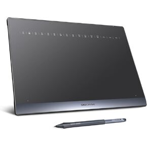 DIGIDRAW TW410 Bluetooth Drawing Tablet for pc 6.3"x3.9"Paper Like Feel Art Tablet with 16384 Stylus Battery-Free Hard Pen Tablet for Mac, Windows and Chromebook in Saudi Arabia