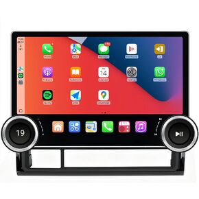 راديو ستيريو للسيارة لسيارة Toyota Tacoma 2005-2015، Android 13 Wireless CarPlay Android Auto، شاشة HD وحدة رئيسية 10 بوصة، QLED/Bluetooth/SWC/GPS/AM/FM/RDS/Wifi/1080P كاميرا احتياطية (Tacoma-2005-MI) in Kuwait