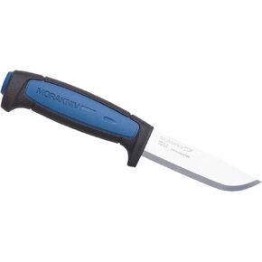 سكين Morakniv Craftline Pro S ذو شفرة ثابتة شاملة مع شفرة من الفولاذ المقاوم للصدأ وغمد كومبي، 3.6 بوصة in Saudi Arabia