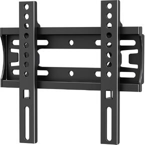 IWOBOARD 32 40 42 inch Fixed TV Monitor Wall Mount for LED LCD TVs & Monitor, Low Profile Small RV TV Mount, Easy Slim Flat Wall Bracket, Max VESA 200x200mm, 66lbs, Single Stud, Fit 19 24 42 inch in Saudi Arabia