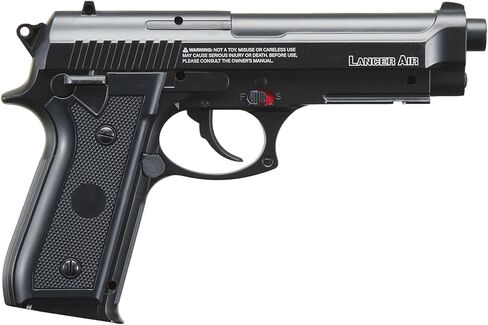مسدس هوائي Lancer التكتيكي Bereta M92 من الفولاذ الكامل CO2 Airgun Pistol Sabre X92 (480 FPS) - يتضمن ثاني أكسيد الكربون والفولاذ BBS in Saudi Arabia