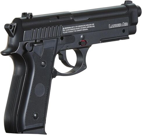 مسدس هوائي Lancer التكتيكي Bereta M92 من الفولاذ الكامل CO2 Airgun Pistol Sabre X92 (480 FPS) - يتضمن ثاني أكسيد الكربون والفولاذ BBS in Saudi Arabia
