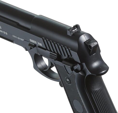 مسدس هوائي Lancer التكتيكي Bereta M92 من الفولاذ الكامل CO2 Airgun Pistol Sabre X92 (480 FPS) - يتضمن ثاني أكسيد الكربون والفولاذ BBS in Saudi Arabia