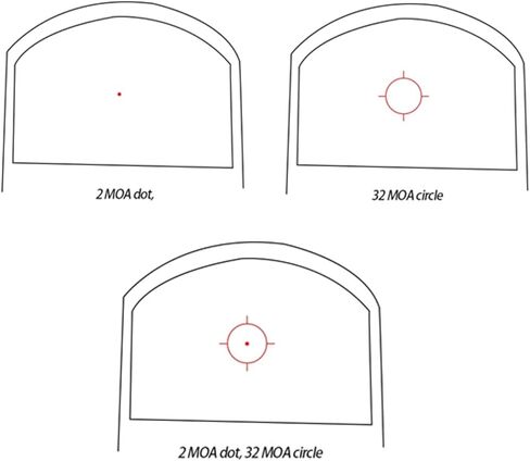 Ade Advanced Optics ZANTITIUM PRO RD3-015 PRO Motion Awake، مشهد نقطة حمراء متعدد شبكاني + لوحة تثبيت بصرية لمسدس Ruger Security 9 + لوحة تثبيت Picatinny قياسية in Kuwait