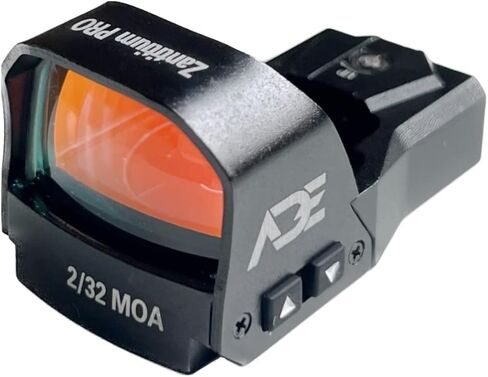Ade Advanced Optics ZANTITIUM PRO RD3-015 PRO Motion Awake، مشهد نقطة حمراء متعدد شبكاني + لوحة تثبيت بصرية لمسدس Ruger Security 9 + لوحة تثبيت Picatinny قياسية in Kuwait
