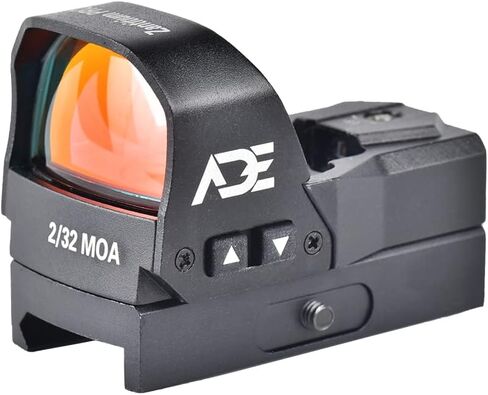 Ade Advanced Optics ZANTITIUM PRO RD3-015 PRO Motion Awake، مشهد نقطة حمراء متعدد شبكاني + لوحة تثبيت بصرية لمسدس Ruger Security 9 + لوحة تثبيت Picatinny قياسية in Kuwait