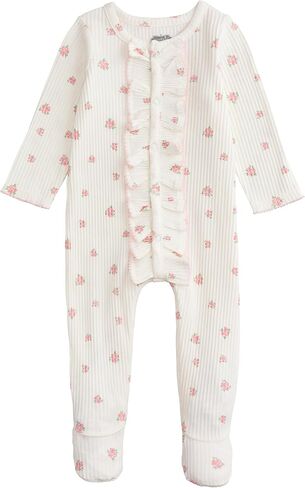 Mud Pie للفتيات الصغيرات Mud Pie Baby Pink Floral Sleeper in Saudi Arabia