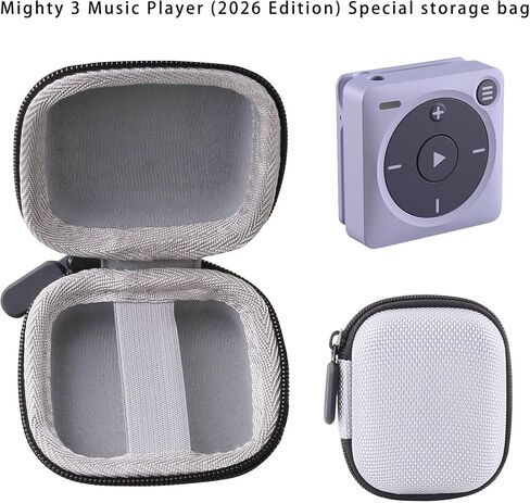 WAIYUCN Hard Carrying Case Compatible with Mighty 3 Spotify Music Player (2026 Edition) Case (Gray) in Kuwait