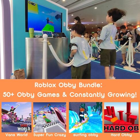 ألعاب الفيديو KellyJohn Studio Roblox Motion Controller مع أكثر من 50 لعبة Roblox مشهورة، وحدة تحكم ألعاب الكل في واحد، أنظمة ألعاب محمولة كهدية عيد ميلاد للأولاد in Saudi Arabia