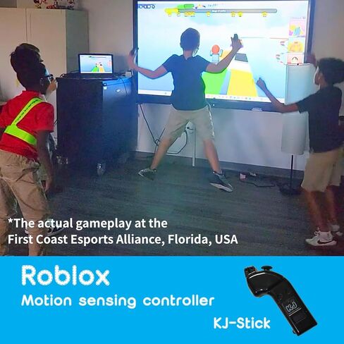 ألعاب الفيديو KellyJohn Studio Roblox Motion Controller مع أكثر من 50 لعبة Roblox مشهورة، وحدة تحكم ألعاب الكل في واحد، أنظمة ألعاب محمولة كهدية عيد ميلاد للأولاد in Saudi Arabia