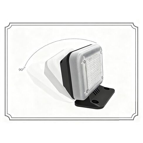 The Ultimate TV Simulator Light for Home Security | Auto-On at Dusk with Timer & Adjustable LED Head | Deter Burglars & Create a Lived-in Look When You're Away in Saudi Arabia