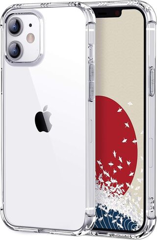 حافظة ONES لهاتف iPhone 17 Pro Max شفافة، غطاء سيليكون ناعم نحيف من مادة TPU، حافظة رفيعة واقية من السقوط العسكري مع وسائد هوائية مقاومة للصدمات، مقاومة للاصفرار، مضادة للانزلاق، شفافة in Kuwait