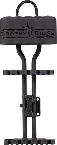 Trophy Ridge Convoy Archery Arrow Quiver - Silent Soft-Touch Hood, Innovative Detach Mounting, Hanging Loop, Ballistix Copolymer System for Superior Strength and Lightweight Design in Saudi Arabia