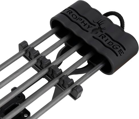 Trophy Ridge Convoy Archery Arrow Quiver - Silent Soft-Touch Hood, Innovative Detach Mounting, Hanging Loop, Ballistix Copolymer System for Superior Strength and Lightweight Design in Saudi Arabia