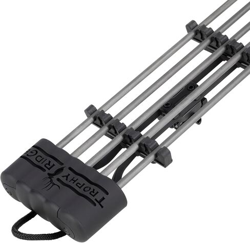 Trophy Ridge Convoy Archery Arrow Quiver - Silent Soft-Touch Hood, Innovative Detach Mounting, Hanging Loop, Ballistix Copolymer System for Superior Strength and Lightweight Design in Saudi Arabia