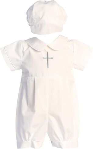 Pink Princess Made in USA - Blessing Baby Baptism Outfit Boy Romper - Baptismal Baby Boys' Christening Clothing in Saudi Arabia