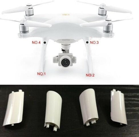 Drone Landing Gear Antenna Sticker Cover Repair Parts for DJI Phantom 4 Pro/Adv V2.0 in Saudi Arabia