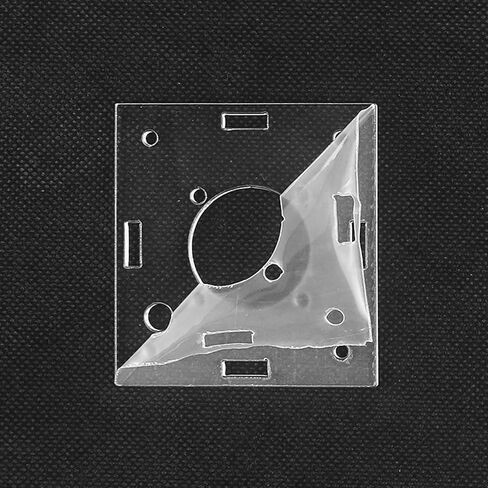 Transparent Acrylic Enclosure Case Protective Shell Cover with Cooling Fan for Orange Pi Zero 3 in Saudi Arabia