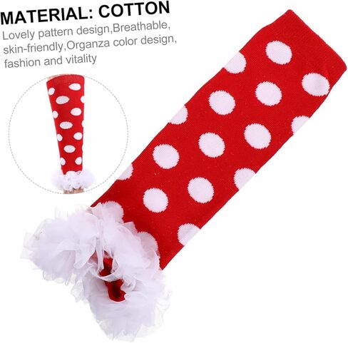 LIFKOME 1 Pair Baby Socks Cotton Lace Pink Newborn Children's Socks in Saudi Arabia
