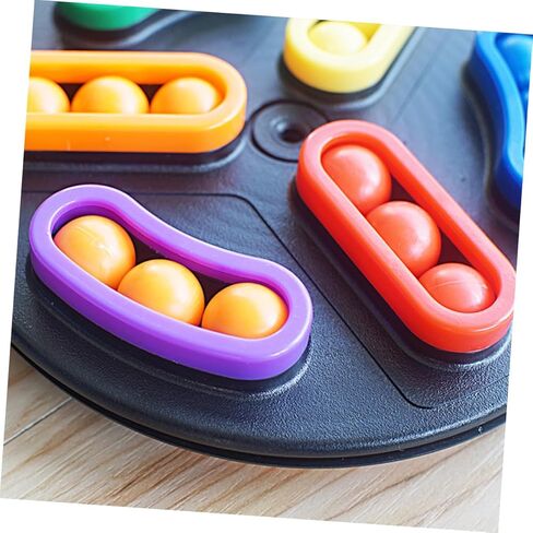 Bead Maze Toy 6.1 Inch Spinning Puzzle Balls Educational Balanceing Beads Toy for Kids Patience Training Stress Relief Desktop Activity Game in Kuwait