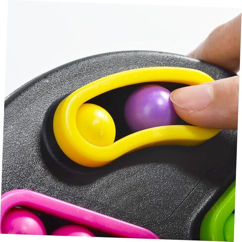 Bead Maze Toy 6.1 Inch Spinning Puzzle Balls Educational Balanceing Beads Toy for Kids Patience Training Stress Relief Desktop Activity Game in Kuwait