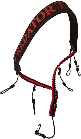 حبل قصير للعب من بريداتور تاكتيك، أسود/أحمر، مقاس واحد يناسب الجميع، 97372 in Kuwait
