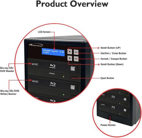 Vinpower Standard 3 Target Blu-ray BDXL DVD CD ناسخ ناسخ برج in Kuwait