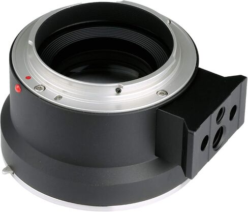 محول عدسة بصري مخفض بؤري 0.7X من KIPON متوافق مع عدسة تثبيت Mamiya 645 لكاميرا Canon EOS R RF بدون مرآة in Kuwait