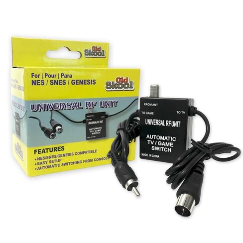 Old Skool SNES/Genesis/NES 3-in-1 Universal RF Unit for Nintendo, Super Nintendo, & Sega Genesis 1 in Saudi Arabia
