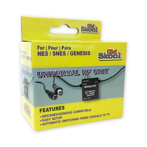 Old Skool SNES/Genesis/NES 3-in-1 Universal RF Unit for Nintendo, Super Nintendo, & Sega Genesis 1 in Saudi Arabia