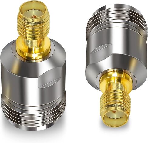 TUOLNK SMA Female to N Male Connector N-Type Male Plug to SMA Female Jack RF Coax Adapter for Wi-Fi Antenna Extension Cable 2pcs in Saudi Arabia