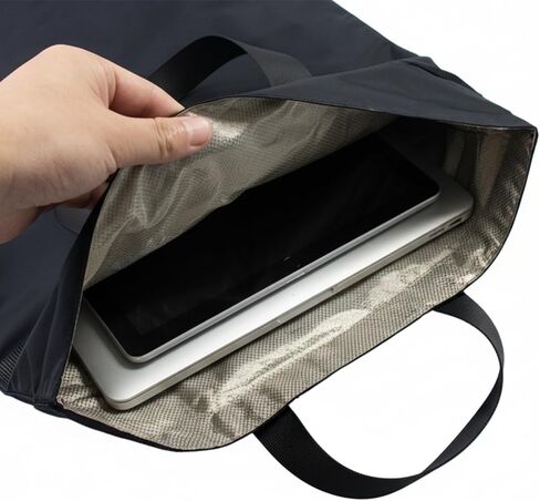 Faraday Bag for Electronics 5G/Bluetooth/WiFi/GPS Signal Blocking, Anti-Tracking Faraday Cage with Handle, EMP Protection Bag for Laptops, Tablets, Phones, Car Keys (15.5X10inch) in Saudi Arabia