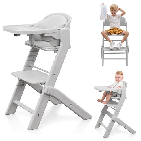 كرسي مرتفع للأطفال قابل للغسل لكامل الجسم مع وسادة ناعمة، قابل للتعديل لمدة 6 أشهر إلى 220 رطل - كراسي عالية متعددة الوظائف وقابلة للتحويل للأطفال الرضع والأطفال الصغار - محمولة وسهلة التشغيل in Kuwait