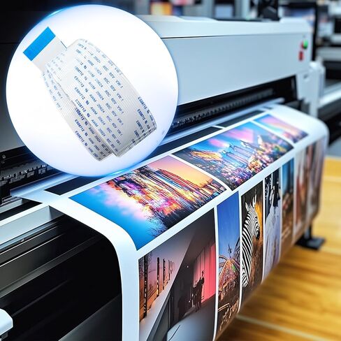 كابل مسطح مرن، كابل طابعة 29 دبوس مسطح 600 مم سميك FFC كابل شريط مرن لرأس الطباعة XP600 TX800 in Kuwait