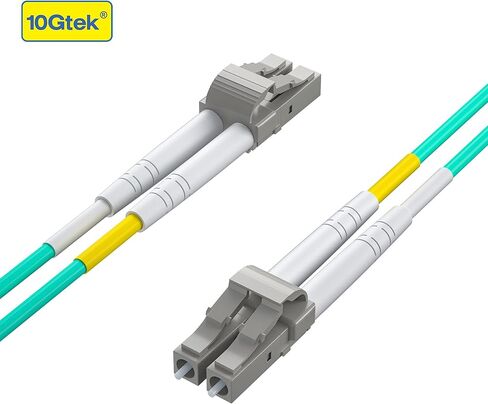 [حزمة من 10] جهاز إرسال واستقبال 10GBase-SR SFP+ و[حزمة من 10] سلك ألياف بصرية من OM3 LC إلى LC بطول 5 أمتار in Saudi Arabia