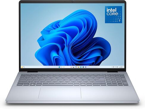 لاب توب ديل 16 DC16251 - شاشة 16.0 بوصة 16:10 FHD+، انتل كور 7 150U، ذاكرة الوصول العشوائي DDR5 16 جيجا، 1 تيرابايت اس اس دي، رسومات انتل، ويندوز 11 هوم، خدمة في الموقع - فضي بلاتيني in Kuwait