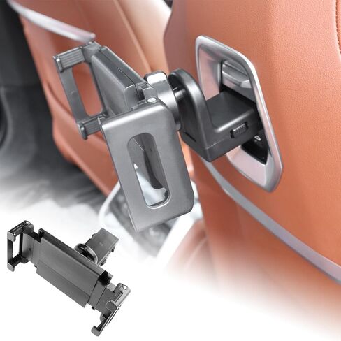 لسيارات BMW X5 X6 G05 G06 G60 G45 حامل الكمبيوتر اللوحي جذب مغناطيسي قوي/مشبك الجاذبية ipad حامل السيارة المقعد الخلفي أساسيات رحلة الطريق (مشبك الجاذبية) in Kuwait