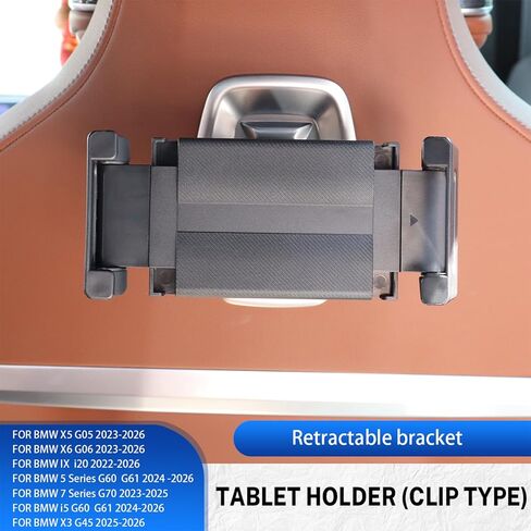 for BMW X5 X6 G05 G06 G60 G45 Tablet Holder Strong Magnetic Attraction/Gravity Clamp ipad Car Holder Back Seat Road Trip Essentials (Gravity Clamp) in Saudi Arabia