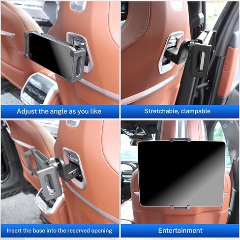 for BMW X5 X6 G05 G06 G60 G45 Tablet Holder Strong Magnetic Attraction/Gravity Clamp ipad Car Holder Back Seat Road Trip Essentials (Gravity Clamp) in Saudi Arabia