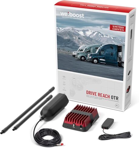 weBoost Drive Reach Overland - Cell Phone Signal Booster for Off Road Vehicles | Boosts 5G & 4G LTE for All U.S. Carriers - Verizon, AT&T, T-Mobile & More | Made in The U.S. | FCC Approved in Kuwait