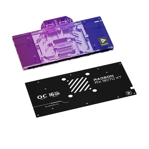 Barrow Copper GPU Water Cooling Block GPU Waterblock for Sapphire RX 9070 XT Gaming OC 16GB Nitro+ in Saudi Arabia