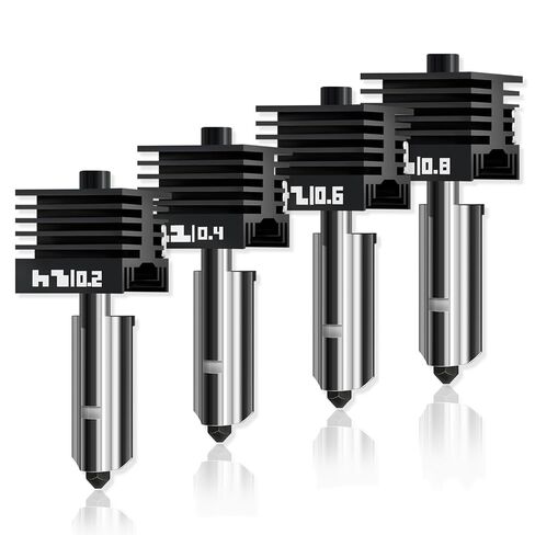 مجموعة H2D/H2S H2D/H2S لـ Bambu Lab H2D Combo/H2S/A1/A1mini 3D ، طارد طابع ثلاثي الأبعاد من فوهة الفولاذ الصل in Kuwait