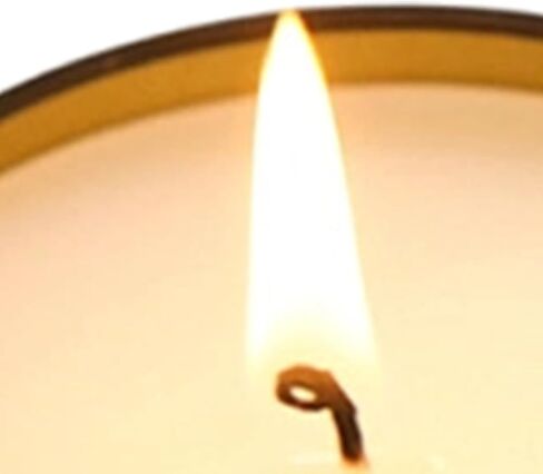 شموع التخييم، 4 قطع غير معطرة للاستخدام في الهواء الطلق لمدة 24 ساعة، شموع شمع القصدير للبقاء على قيد الحياة - من أجل مغامرة العاصفة والسفر وحقيبة الظهر والصيد والصيد in Saudi Arabia