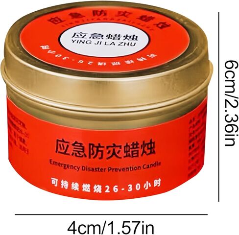 Long Lasting Candle - 30 Hours Windproof Home Candles,Long Burning Unscented Pillar Candles, Odorless Candle, Outage Lighting Lights, Odorless for Survival in Saudi Arabia