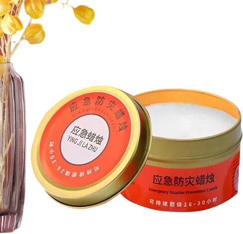 Long Lasting Candle - 30 Hours Windproof Home Candles,Long Burning Unscented Pillar Candles, Odorless Candle, Outage Lighting Lights, Odorless for Survival in Saudi Arabia