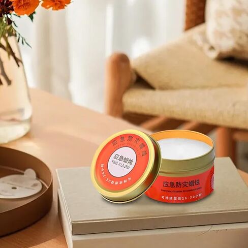 Long Lasting Candle - 30 Hours Windproof Home Candles,Long Burning Unscented Pillar Candles, Odorless Candle, Outage Lighting Lights, Odorless for Survival in Saudi Arabia
