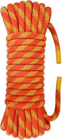 16ft Climbing Rope 5m Outdoor Static 3/8 inch Heavy Duty Rappelling Rope 10mm for Escape Rope Ice Climbing Equipment Fire Rescue Parachute in Saudi Arabia