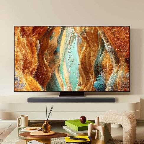 تلفزيون سامسونج الذكي 85 بوصة فئة Neo QLED 4K QN70F Vision AI Mini LED (2025) مع تقنية HDR ومسرع الحركة + كابل HDMI + حزمة البث + حماية CPS لمدة 12 شهرًا in Kuwait